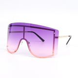 Blue Yellow Gradient Sunglasses