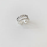 Vintage Metal Glossy Rings