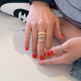 Colorful  Acrylic Rings