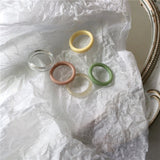 Colorful  Acrylic Rings
