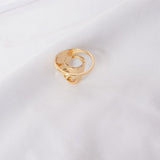 Pearl Crystal Ring