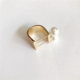 Pearl Crystal Ring