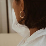 O Shaped Earrings