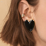 Big Heart Earrings