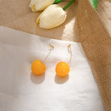 Cherry Shaped Drop Earrings