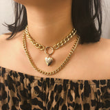 Love Heart Pendants Necklaces
