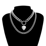 Love Heart Pendants Necklaces