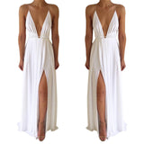 Sexy V-Neck Low-Cut  Dress