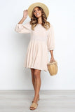 Solid Pleated  Dresses