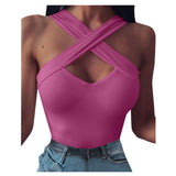 Sexy Coss Design Sleeveless