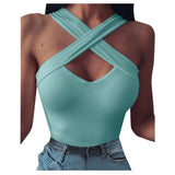 Sexy Coss Design Sleeveless