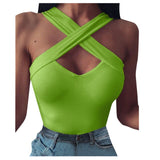 Sexy Coss Design Sleeveless