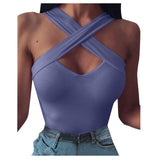 Sexy Coss Design Sleeveless
