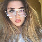 Gold Clear Eyeglasses